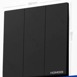 HONGDI Saklar Stop Kontak 3 gang 2 arah
