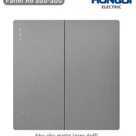 HONGDI Saklar Stop Kontak Silver