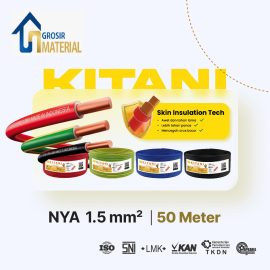 KITANI Kabel NYA 1 x 1.5 MM 50 M Tembaga Kawat