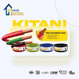 KITANI Kabel NYA 1 x 1.5 MM 10 M Tembaga Kawat