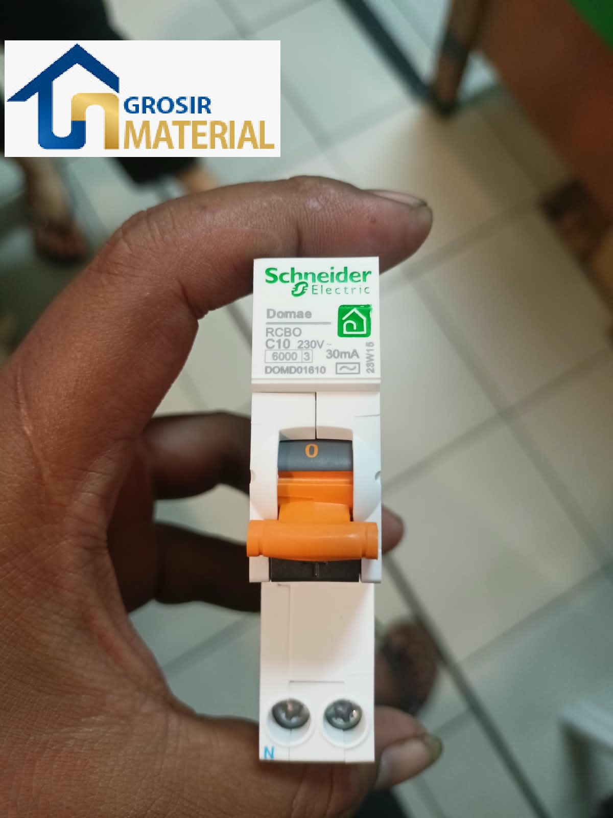 RCBO 10 A Schneider