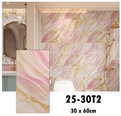 20pcs 30x60cm Granit Wallpaper Dinding Kamar Stiker VINYL.