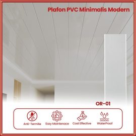 Plafon PVC 3meter x 20cm 8mm
