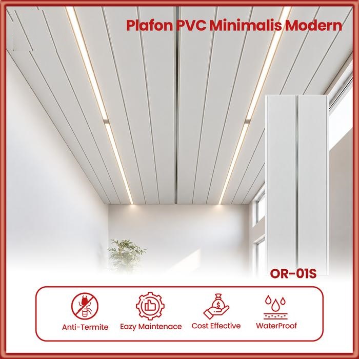 Plafon PVC 3meter x 20cm 8mm