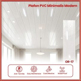 Plafon PVC 3meter x 20cm 8mm