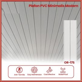 Plafon PVC 3meter x 20cm 8mm