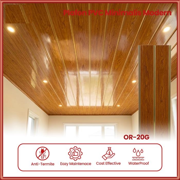 Plafon PVC 3meter x 20cm 8mm