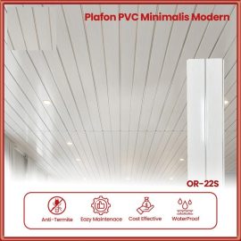 Plafon PVC 3meter x 20cm 8mm