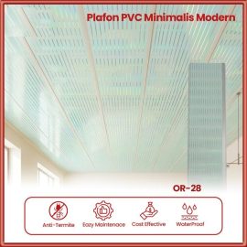 Plafon PVC 3meter x 20cm 8mm