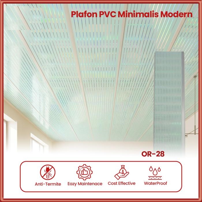 Plafon PVC 3meter x 20cm 8mm