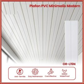 Plafon PVC 3meter x 20cm 8mm