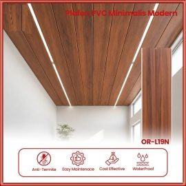 Plafon PVC 3meter x 20cm 8mm