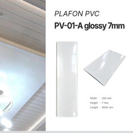 Plafon PVC Serat Kayu