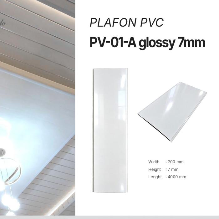 Plafon PVC Serat Kayu