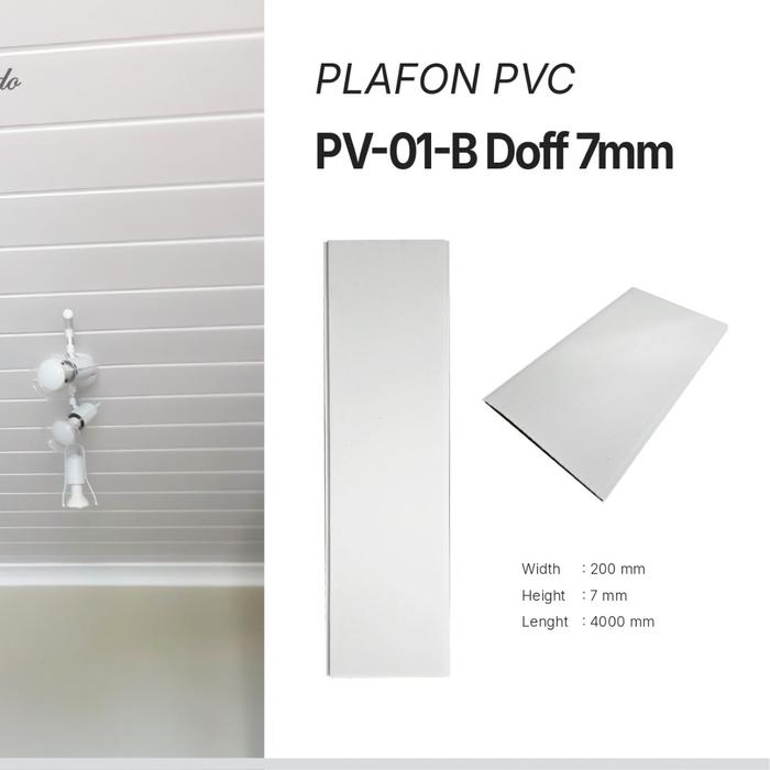 Plafon PVC Serat Kayu