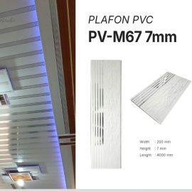 Plafon PVC Serat Kayu