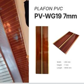 Plafon PVC Serat Kayu