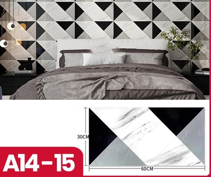 Wallpaper Dinding Vinyl 30x60cm Isi 20 Lembar Stiker Dekorasi Rumah A14 E2 - Image 7