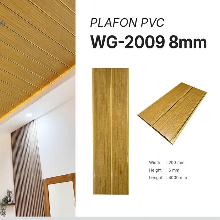 Plafon PVC Serat Kayu