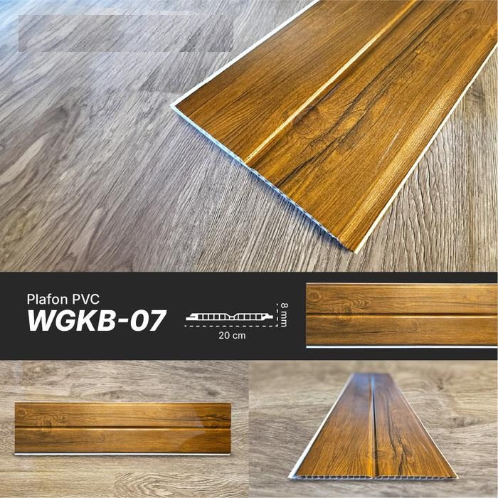 Plafon PVC Serat Kayu