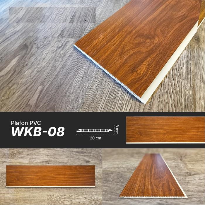 Plafon PVC Serat Kayu
